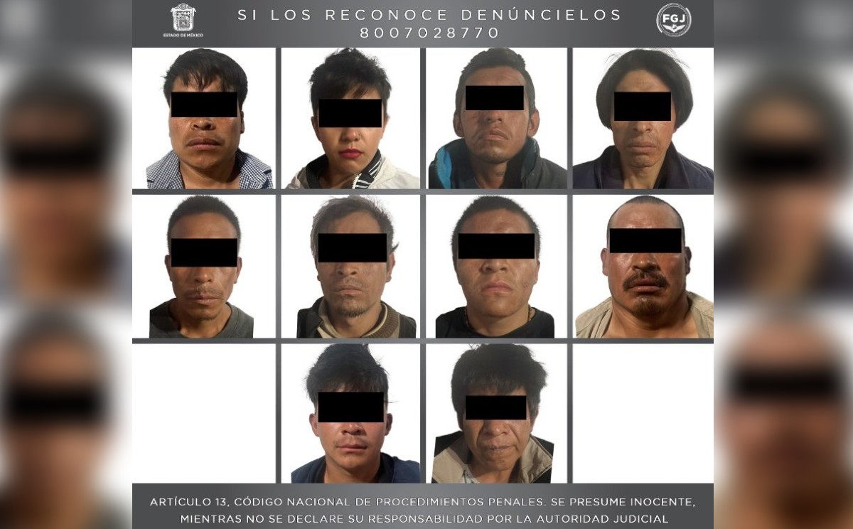 "Las detenciones fueron logradas por dependencias municipales, estatales y federales" | Especial.