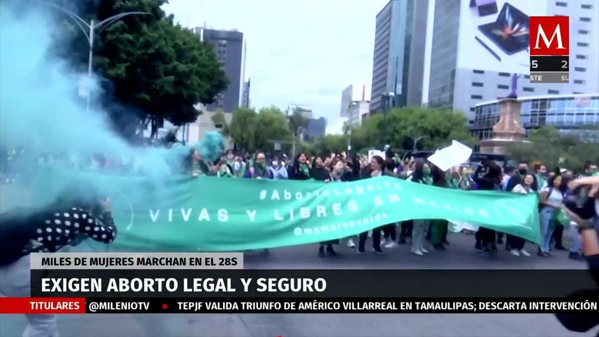 En actos por aborto seguro, saldo blanco