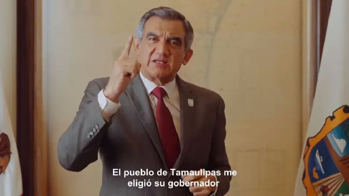 Gobernador electo de Tamaulipas: “El pueblo de Tamaulipas me eligió su gobernador”
