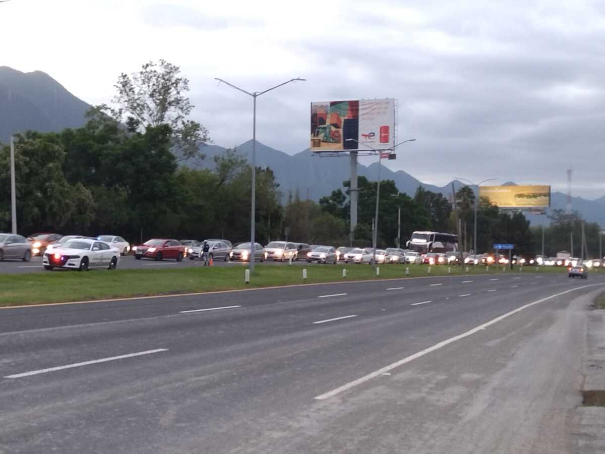 Los hechos fueron reportados momentos antes de las 7:00 horas del jueves en el kilómetro 262 de la Carretera Nacional / Agustín Martínez