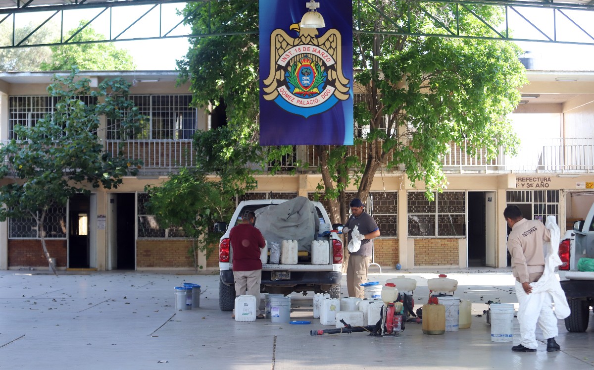 Instituto “18 de Marzo” de Gómez Palacio. (Rolando Riestra)
