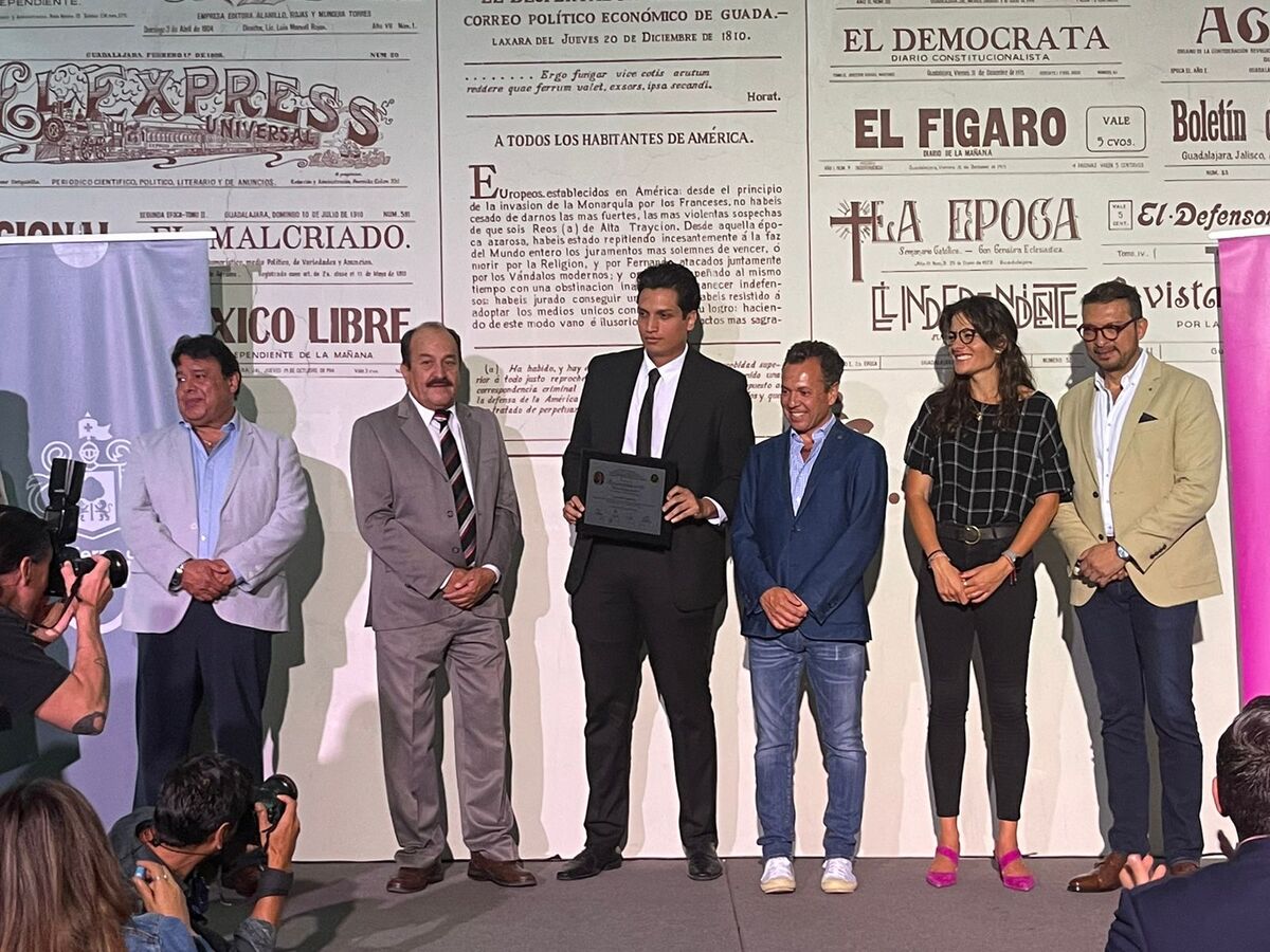 26 periodistas y cronistas deportivos de Jalisco fueron reconocidos. (Karla Rodríguez)