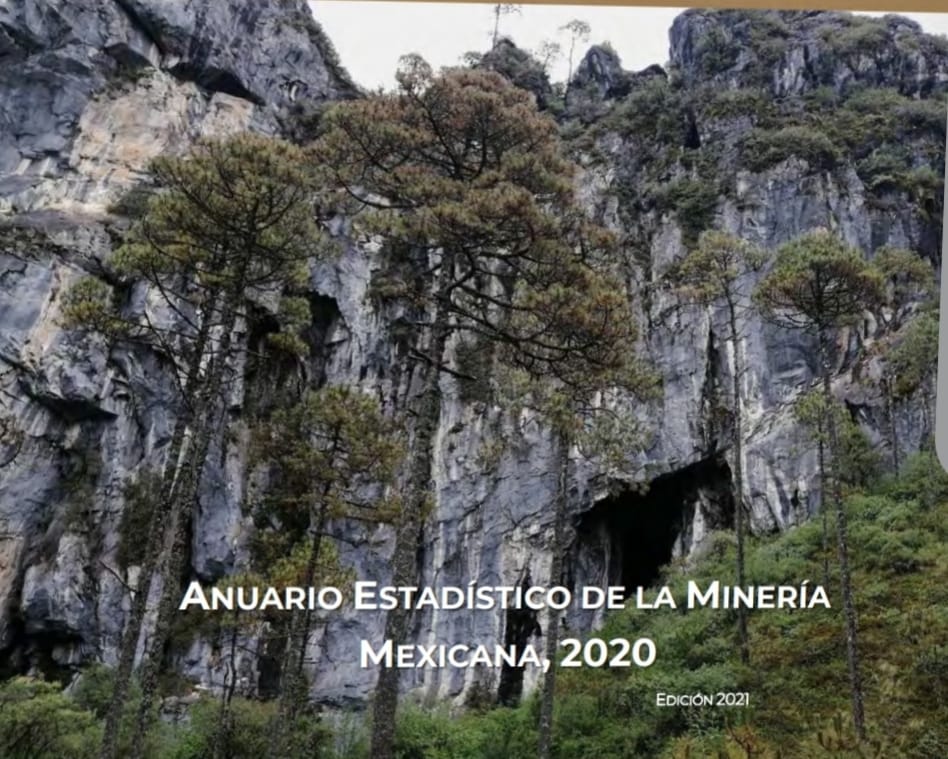 La más reciente edición del Anuario Estadístico sobre la Minería Mexicana.