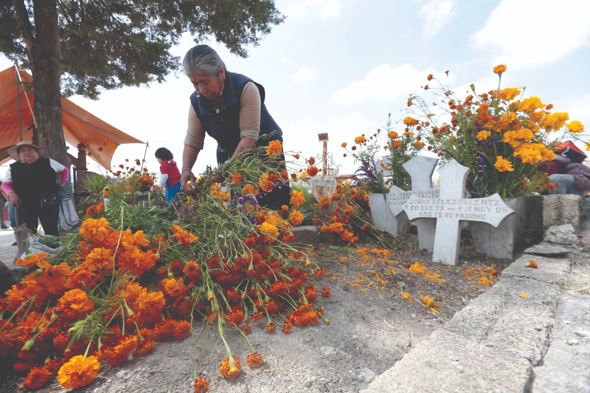"Acostumbra recordar a sus pequeños difuntos" | Tania Contreras.