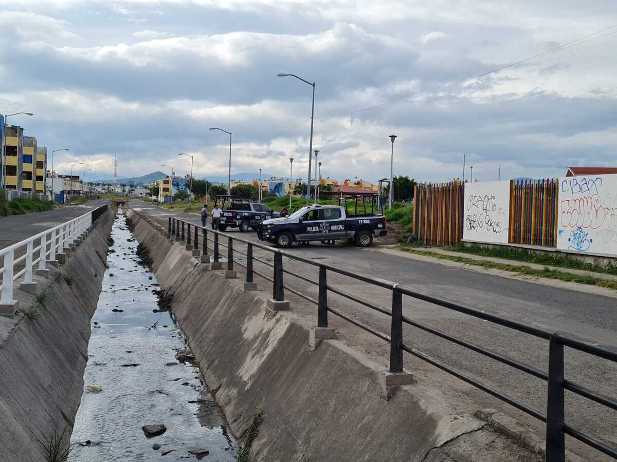 El hallazgo ocurrió en el cruce de las calles Boulevard Punta Mayorca y Circuito Monte Cervino Sur, en la colonia Lomas del Mirador
