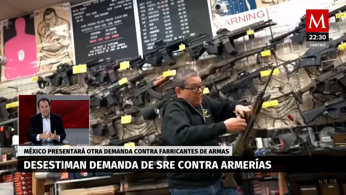 Juez que desestimó demanda contra armerías de EU "simpatiza con nuestra causa": SRE