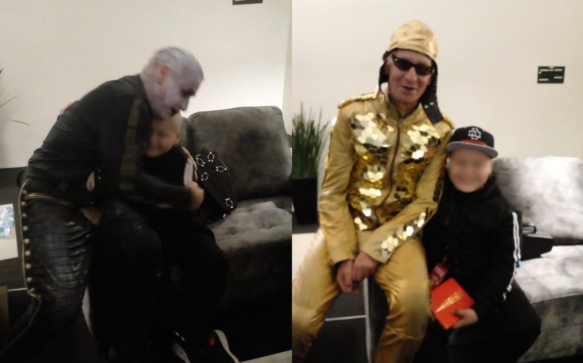 Niño cumple su sueño de conocer a Rammstein | Rammexicanos