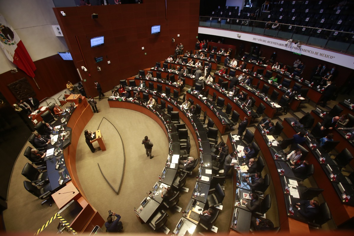 Pleno del Senado. (Juan Carlos Bautista)
