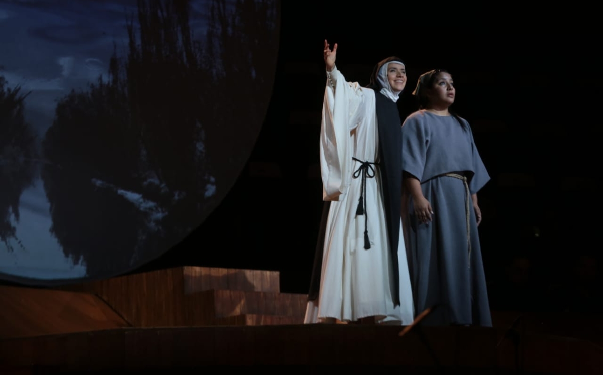 Sor Juana encarna y declama a través de la ópera | Jesús Quintanar
