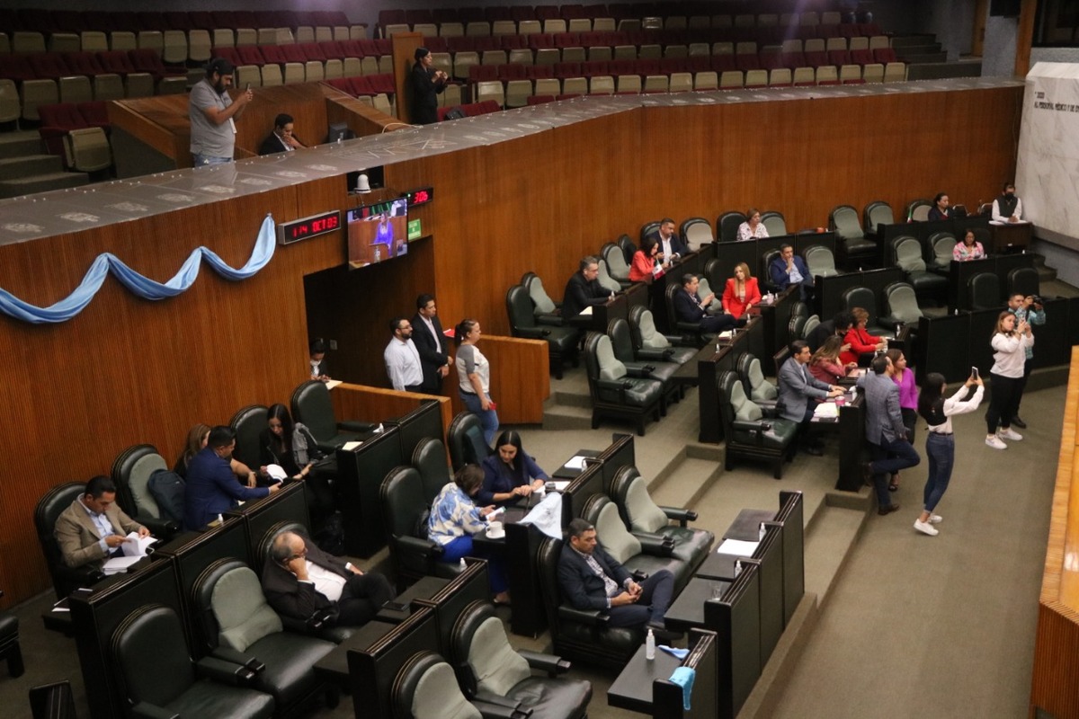 Congreso de Nuevo León en sesión. Foto: Raúl Palacios