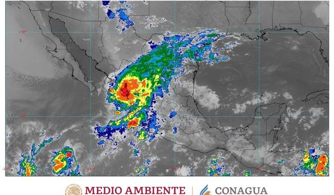 Huracán 'Orlene'.