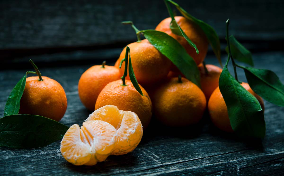 Las mandarinas son una fruta de la temporada de otoño (Unsplash)