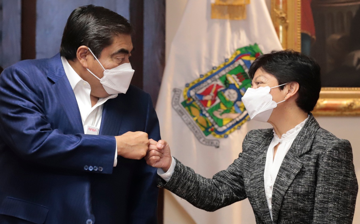 Miguel Barbosa Huerta y Lilia Cedillo Ramírez | Agencia Enfoque