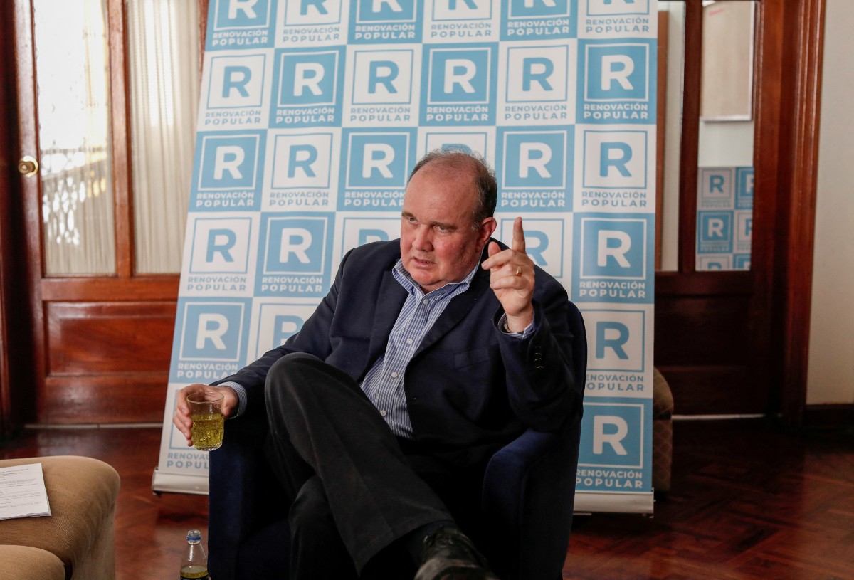 Rafael López Aliaga, virtual alcalde electo de Lima. (Reuters)