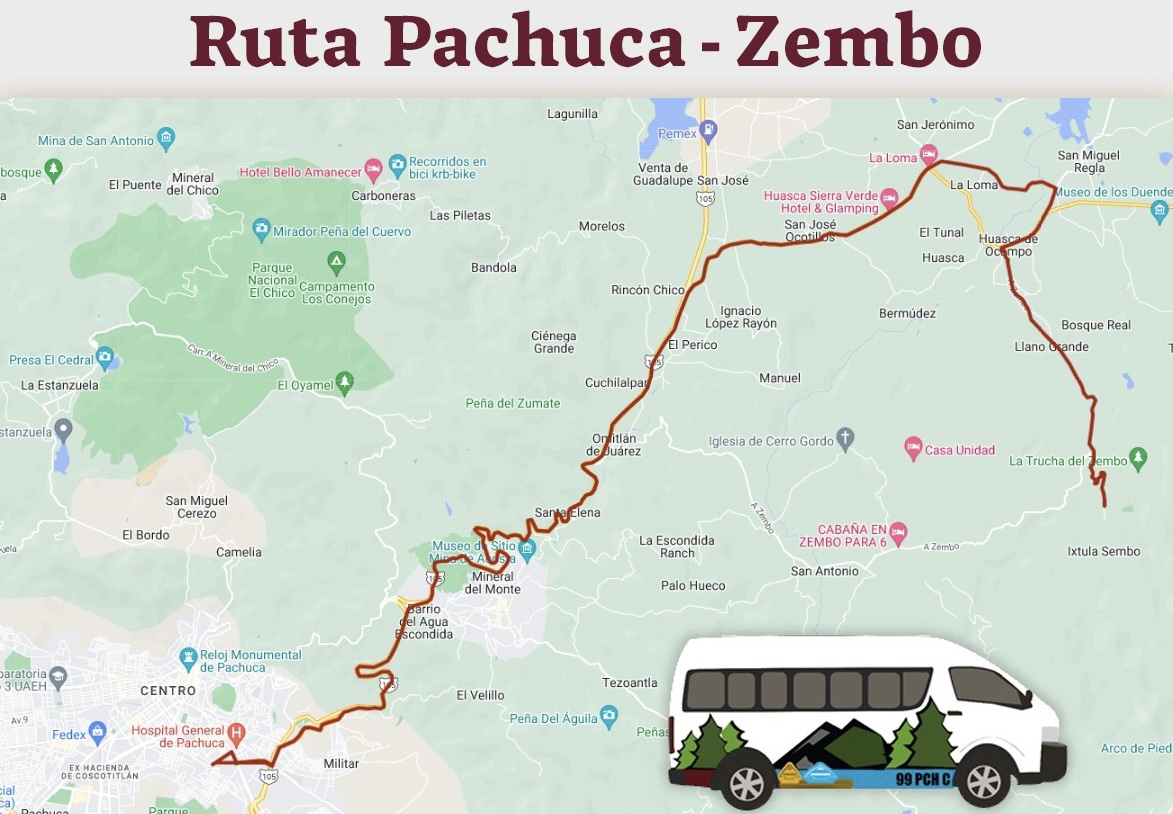 Transporte público en Pachuca. (Cortesía)