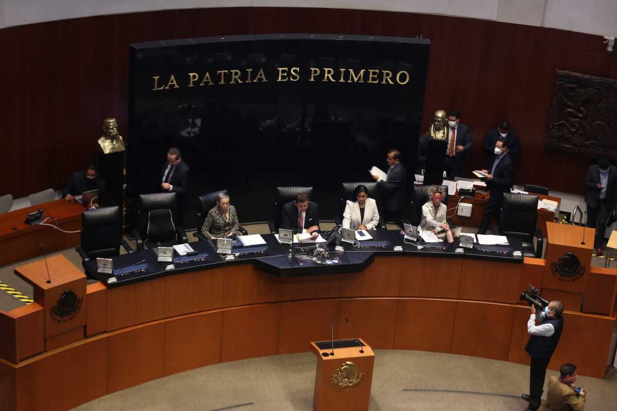 Discusión sobre prórroga a Fuerzas Armadas en el Senado. (Araceli López)