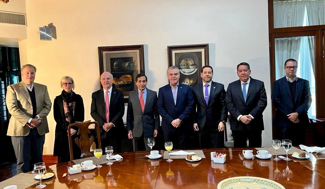Representantes del sector empresarial, Concamin. (Foto: Especial)