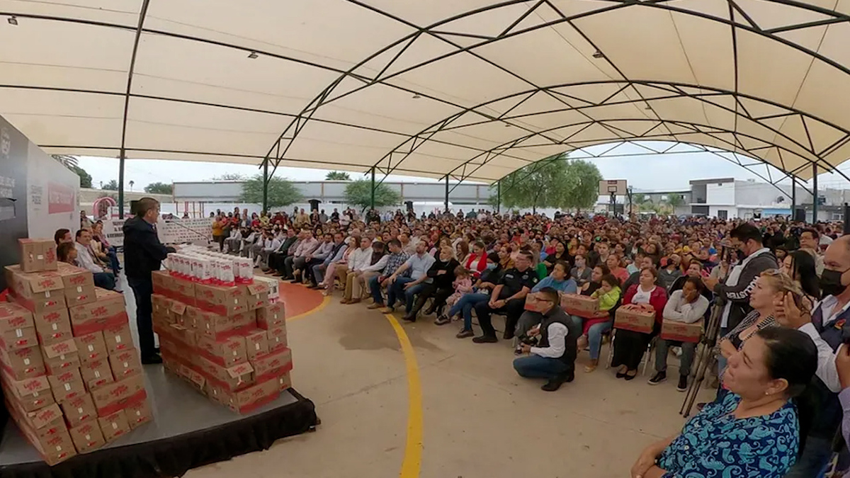 En Torreón, inicia programa de entrega de leche ‘nutre tu hogar’ para las familias