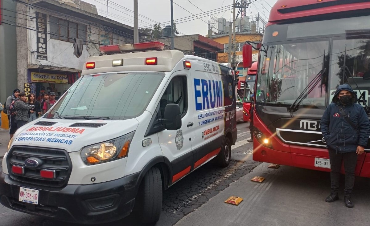 El accidente ocurrió en la alcaldía Iztacalco. | Carlos Tejeda