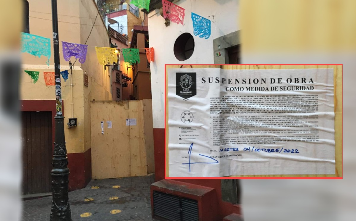 Callejón del Beso es cerrado con tablas por orden de Imagen Urbana / Especial