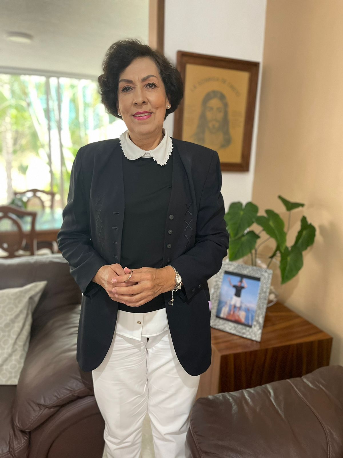 Emma Toscano Cuevas, originaria de Jalisco fue diagnosticada con cáncer de mama a sus 63 años. (Karla Rodríguez)