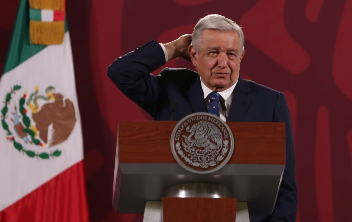 AMLO evitó contestar a pregunta que realizó Zelenski durante un discurso en la OEA. | Javier Ríos