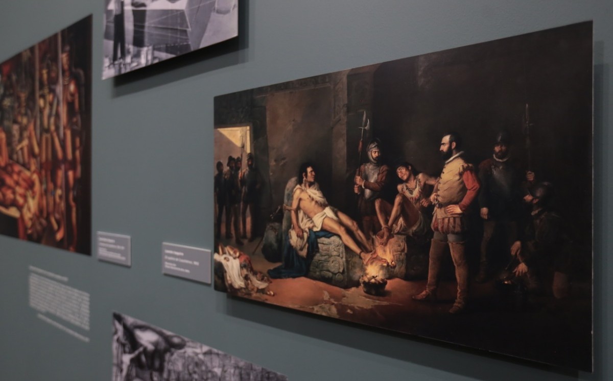 Aspectos de la muestra 'Perspectivas al Muralismo' | Foto: Jesús Quintanar