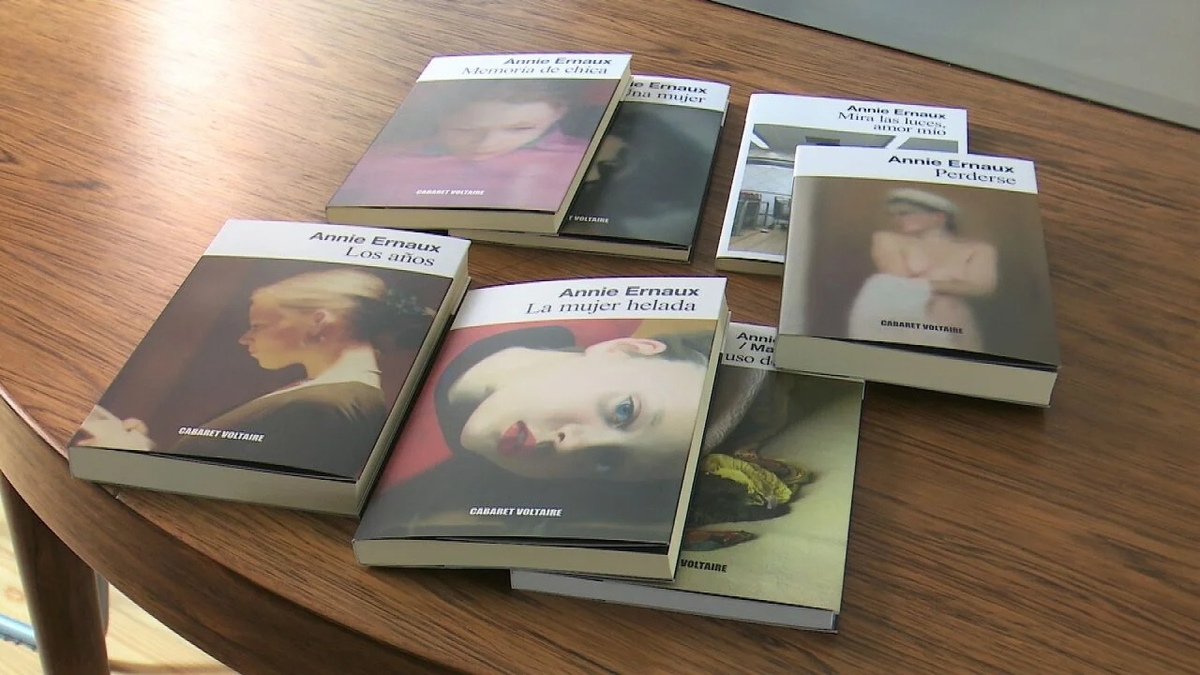 Cabaret Voltaire ha editado a Annie Ernaux en los últimos siete años, abarcando prácticamente la totalidad de sus libros.