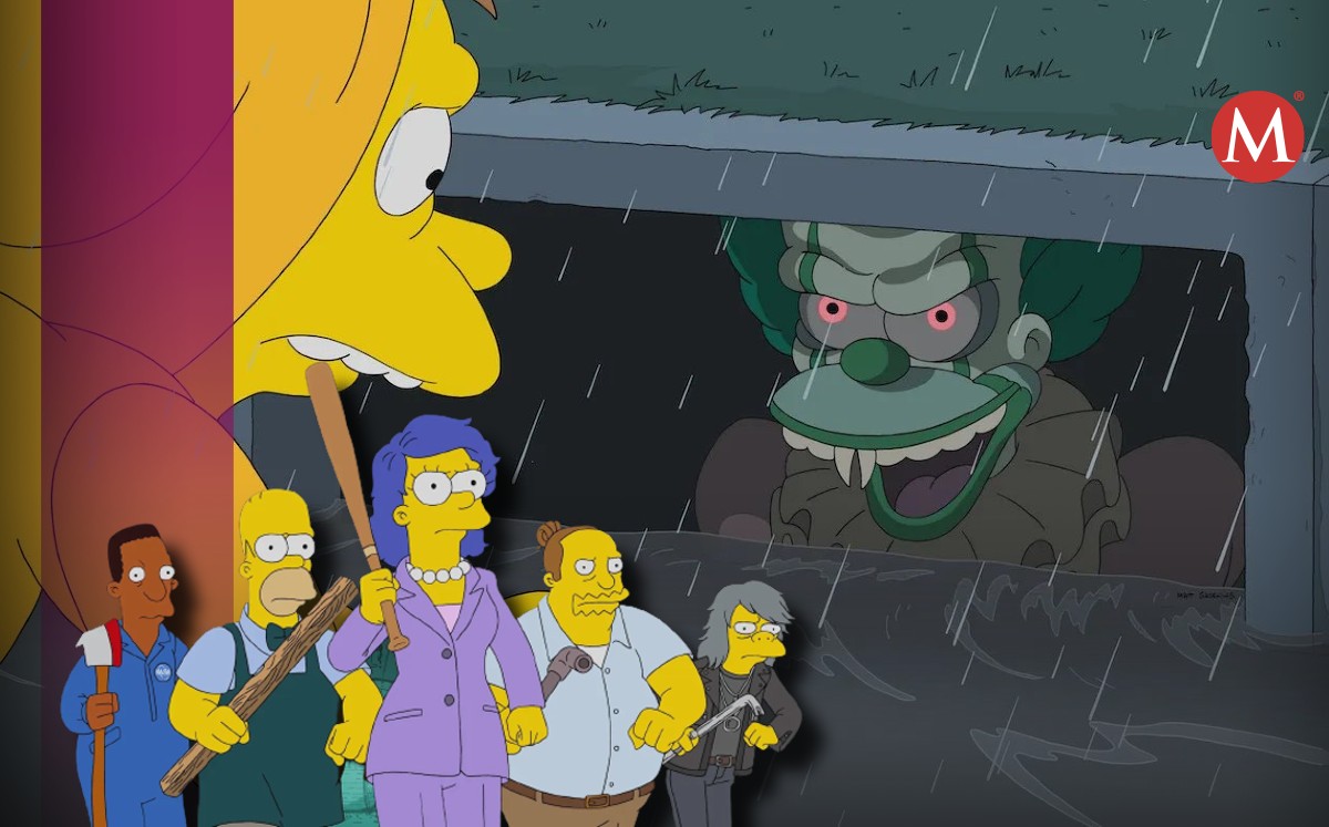 Capitulo especial de 'Los Simpson' parodiando a 'It'