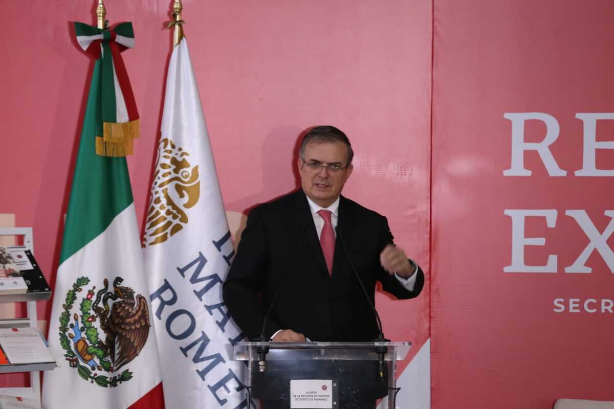 Ebrard dijo que las negociaciones por el tratado se harán con el nuevo titular. |  Octavio Hoyos