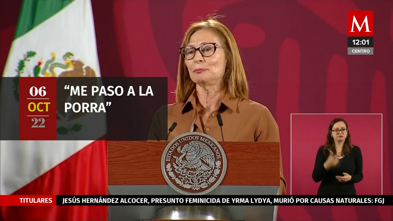 Milenio Noticias, con Carlos Zúñiga, 6 de octubre de 2022 Grupo Milenio