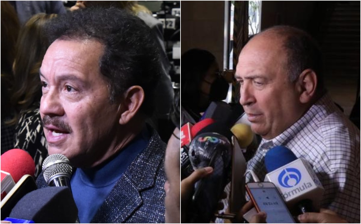 Para Moreira (derecha), la minuta del Senado es la misma, pero fortalecida a la avalada en San Lázaro. | Especiales
