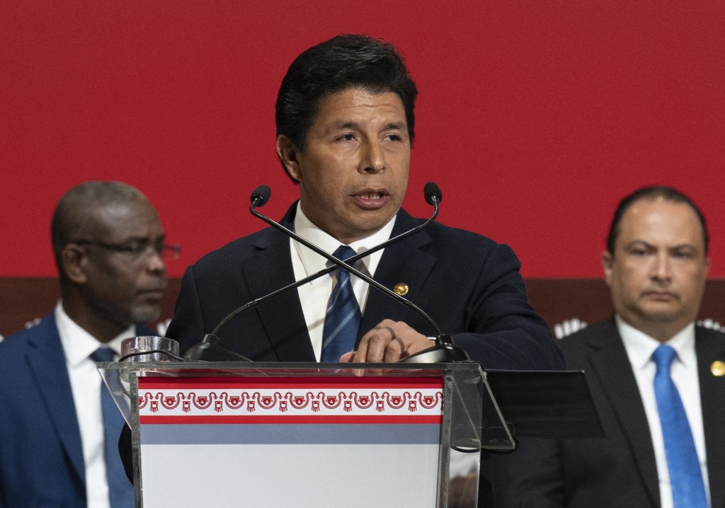 Pedro Castillo, presidente de Perú. (AFP)