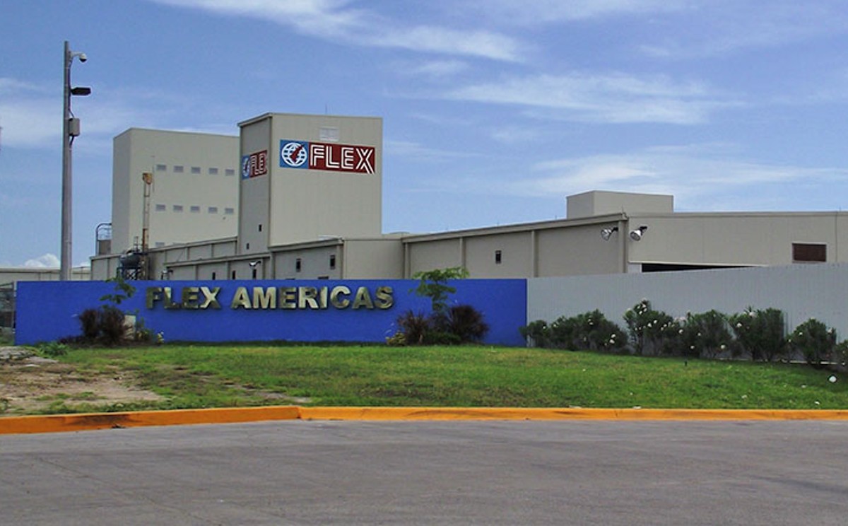 Planta de Flex Américas, ubicada en Altamira, Tamaulipas.