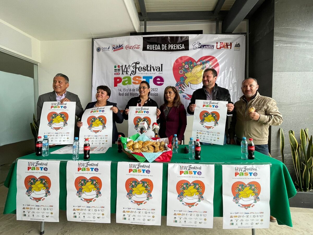 Presentan la edición 14 del Festival del Paste en Real del Monte (Elizabeth Hernández)