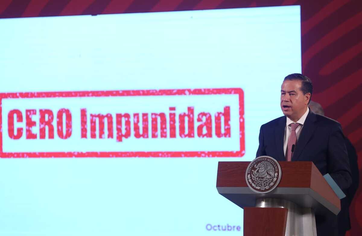 Ricardo Mejía Berdeja, subsecretario de Seguridad Pública.| Javier Ríos