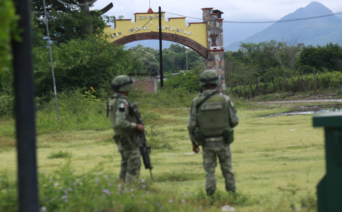 Seguridad en San Miguel Totolapan, Guerrero. | Juan Carlos Bautista