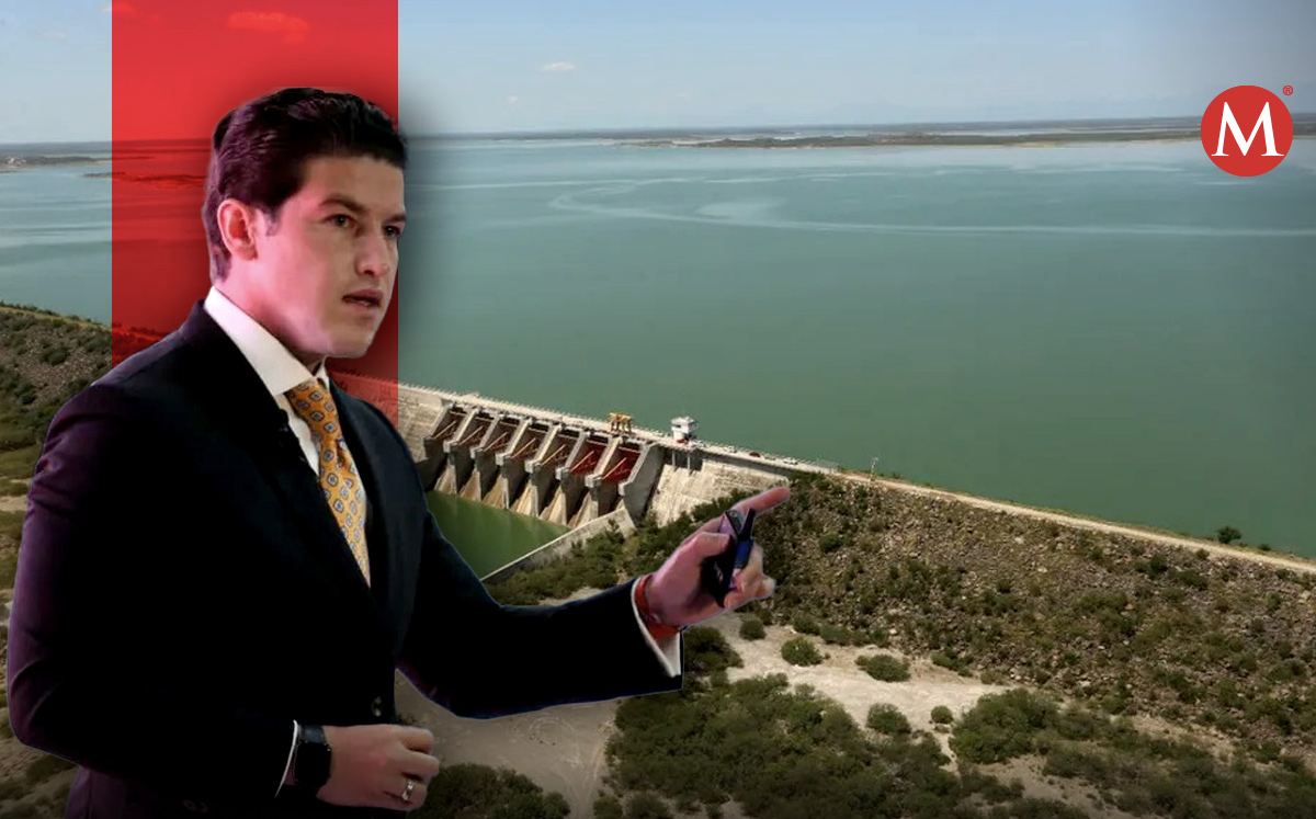 Trasvase de agua a Tamaulipas esto opina Samuel García. Foto: Especial