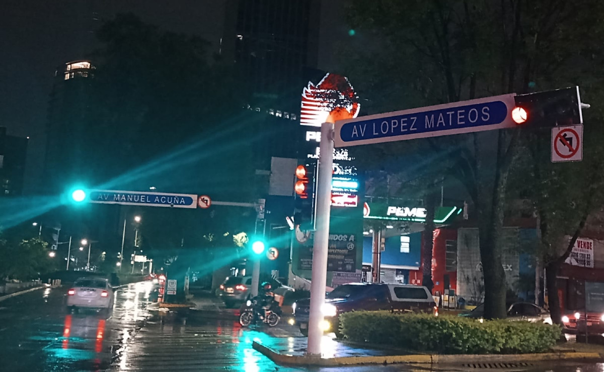 Avenida López Mateos en Guadalajara (Twitter @agenciaAMIM)