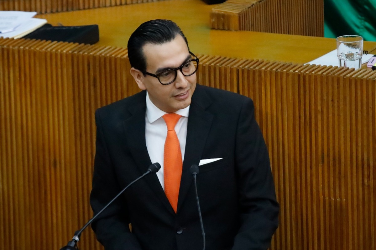 Eduardo Gaona detalló que el gobierno ha hecho en tan solo un año lo que otros en varios sexenios no pudieron. Foto: Jorge López