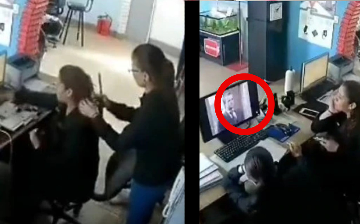 Graban a dos mujeres en su trabajo sin hacer nada | ESPECIAL