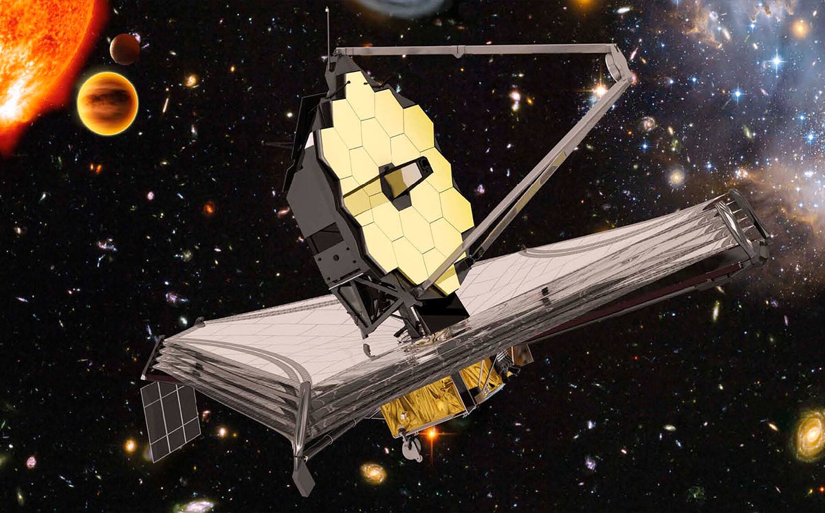 NASA actualiza las primeras imágenes tomadas por el telescopio James Webb