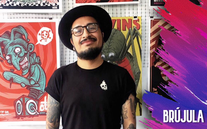 Durante octubre Mike Sandoval colabora con este reto de dibujo (Foto: Cortesía)