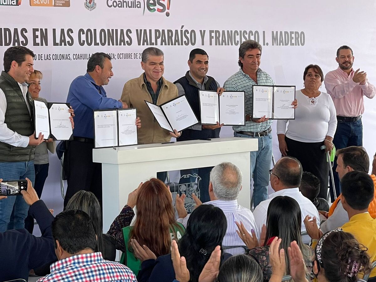 La regularización de la tierra en estos predios, benefició a vecinas y vecinos de las colonias Valparaíso y Francisco I. Madero. | Especial