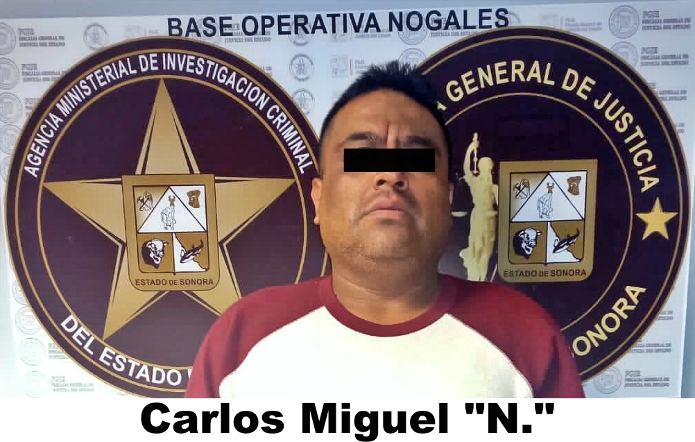 El detenido es identificado como Carlos Miguel 'N'. | Especial