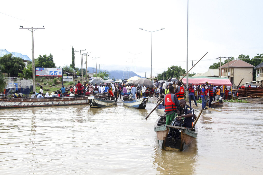 Las inundaciones en Nigeria han dejado decenas de muertos. (AP)