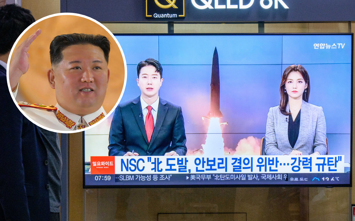 El líder norcoreano Kim Jong-un, supervisó los lanzamientos de misiles. (Reuters / AFP)