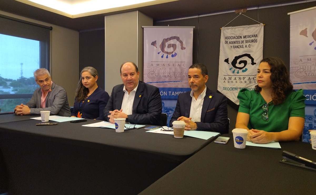 Miembros de Amasfac Tampico anunciaron la Semana de la Prevención. | Foto: Víctor Durán