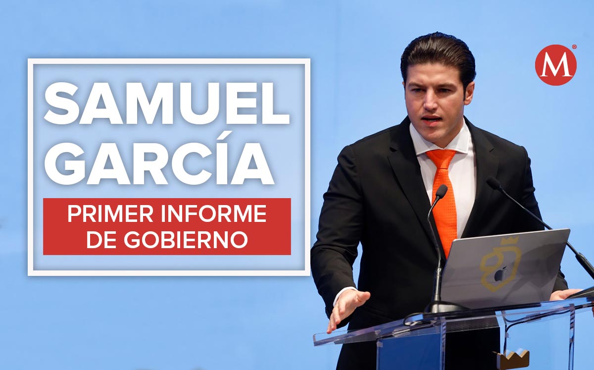 Samuel García destaca avances en seguridad y desarrollo urbano en primer informe de gobierno / Jorge López
