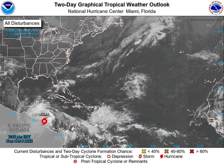 Tormenta tropical 'Julia' | especial